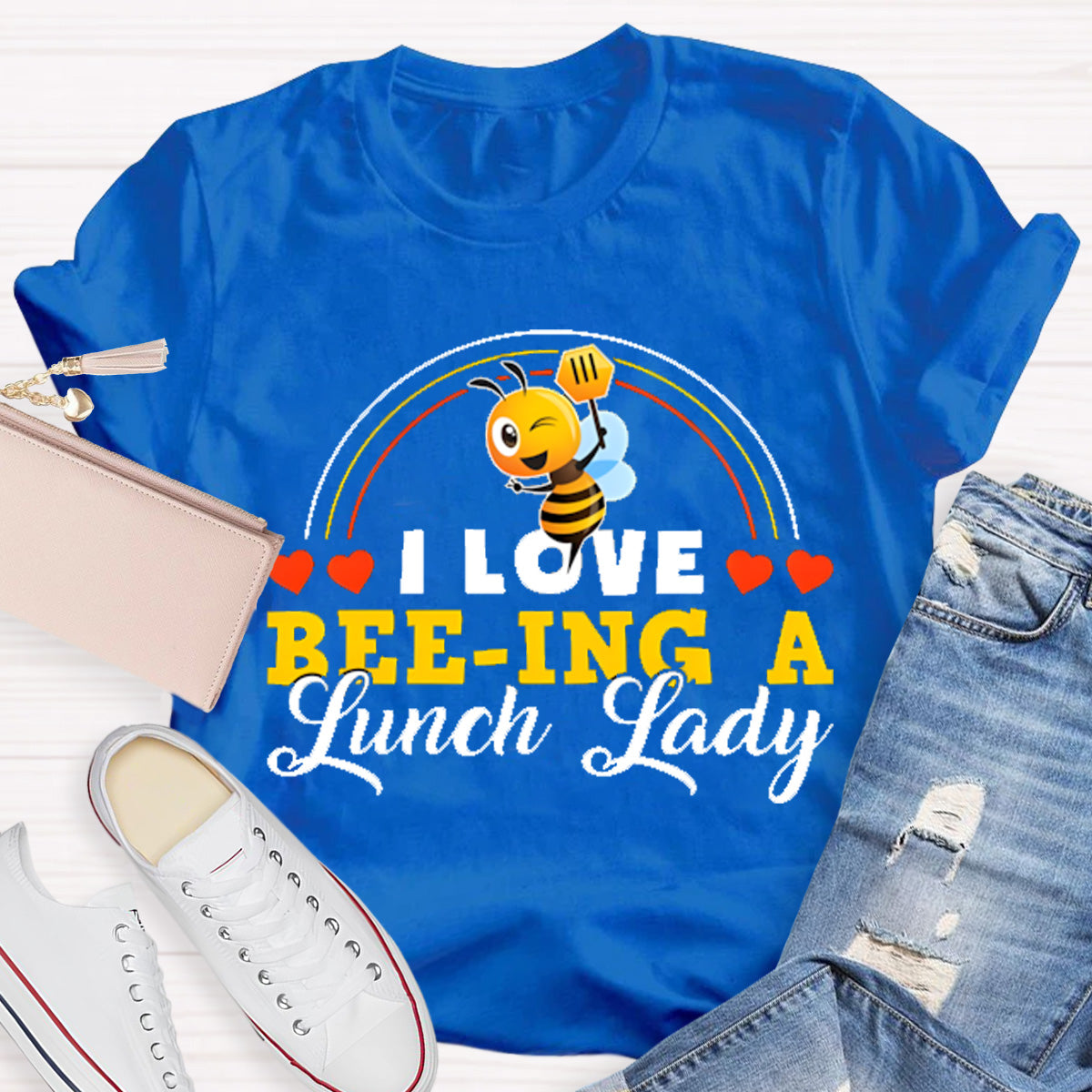 I Love Being A Lunch Lady T-Shirt
