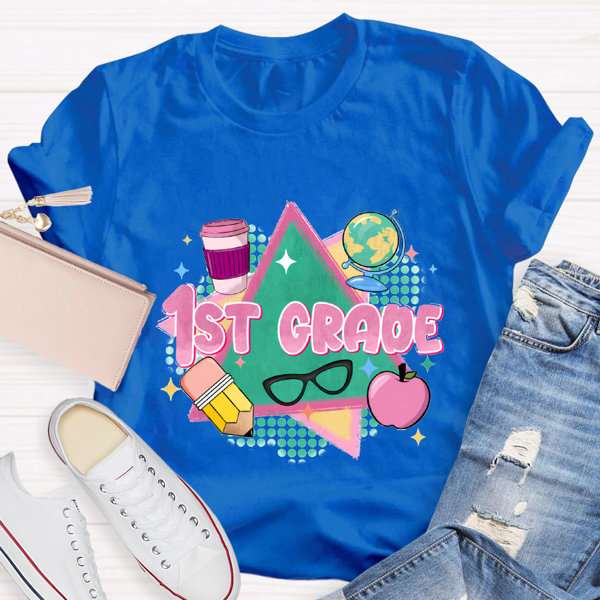 Personalized Grade Teacher's tools Back To School T-Shirt