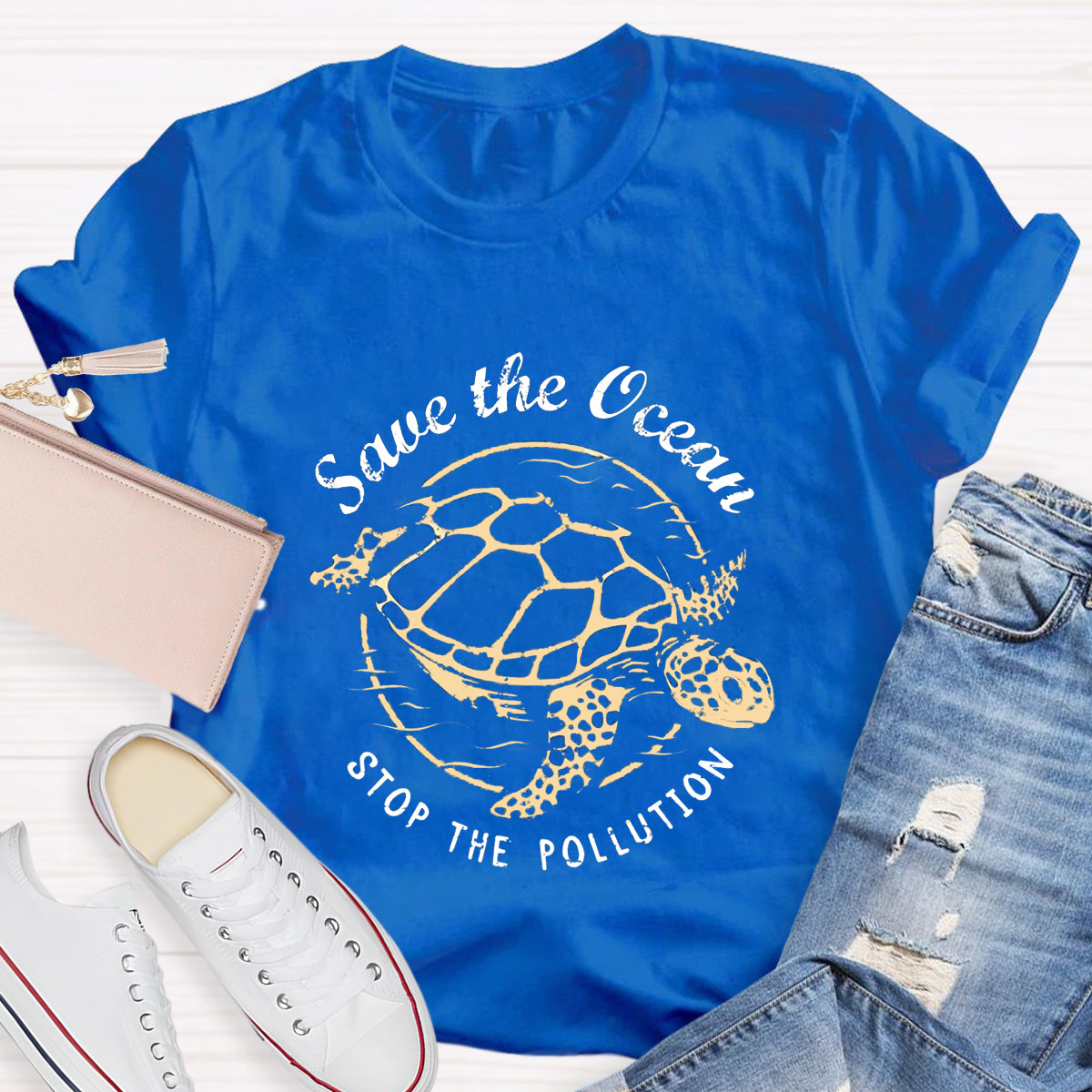 Save The Ocean Stop The Pollution T-Shirt