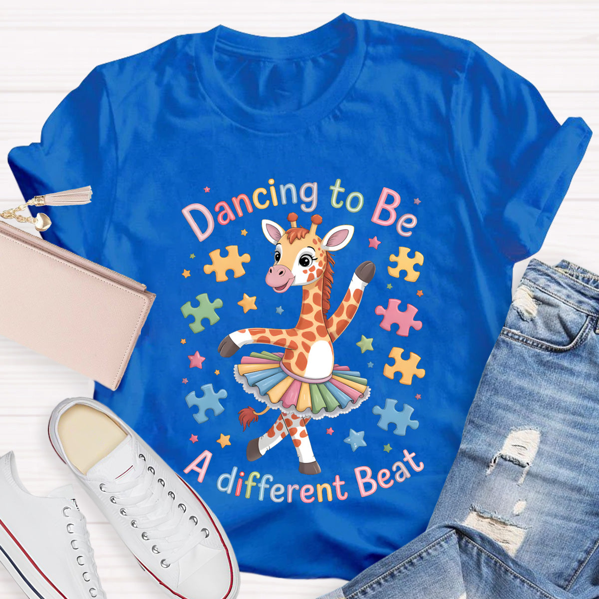 Dancing To Be A Different Beat Dance Teacher T-Shirt