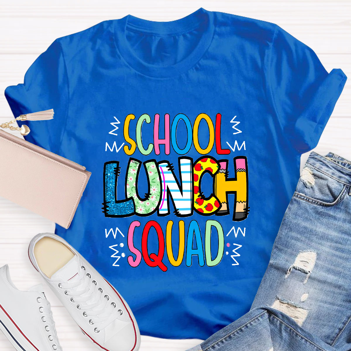 School Lunch Squad Lunch Lady T-Shirt