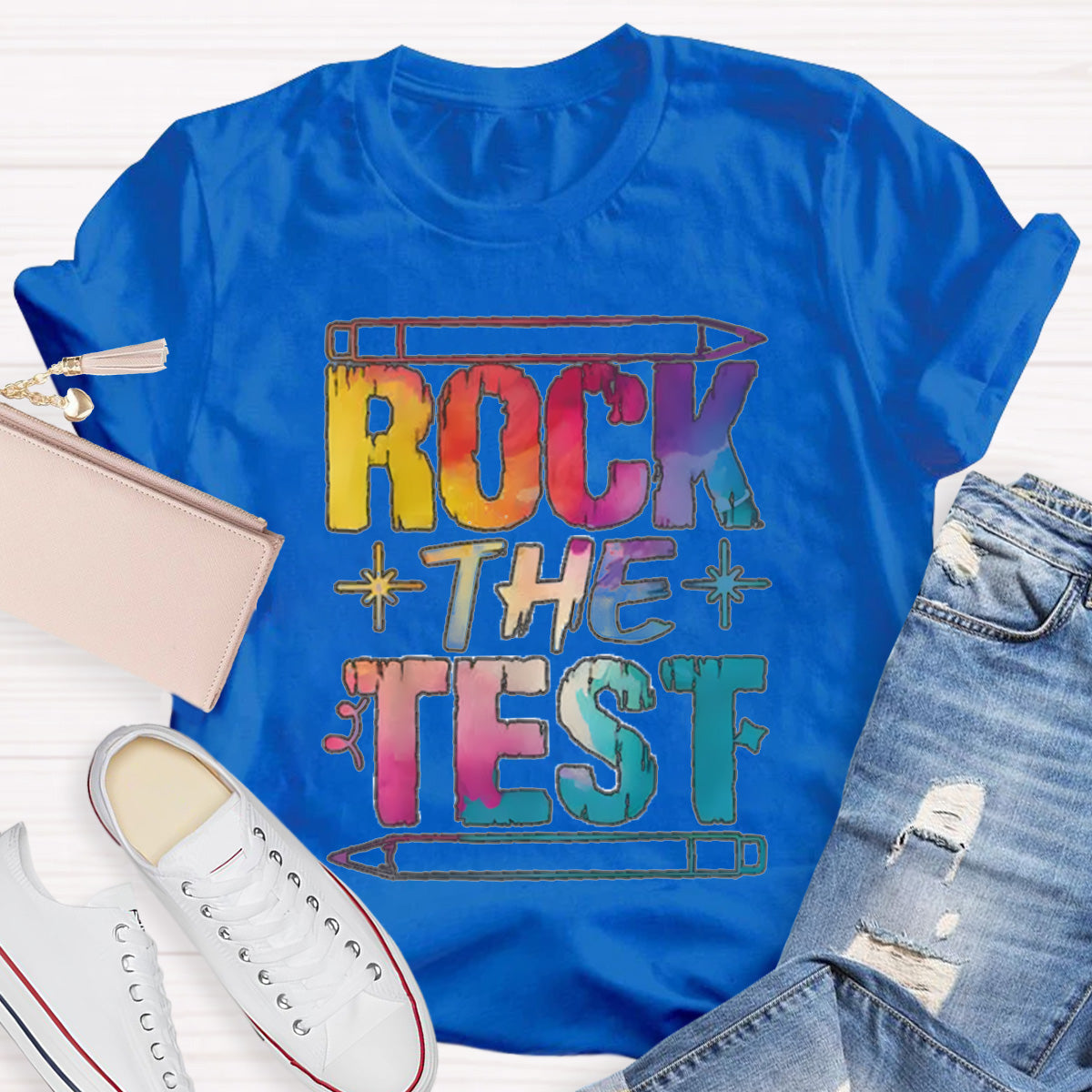 Rock The Text Teacher T-Shirt