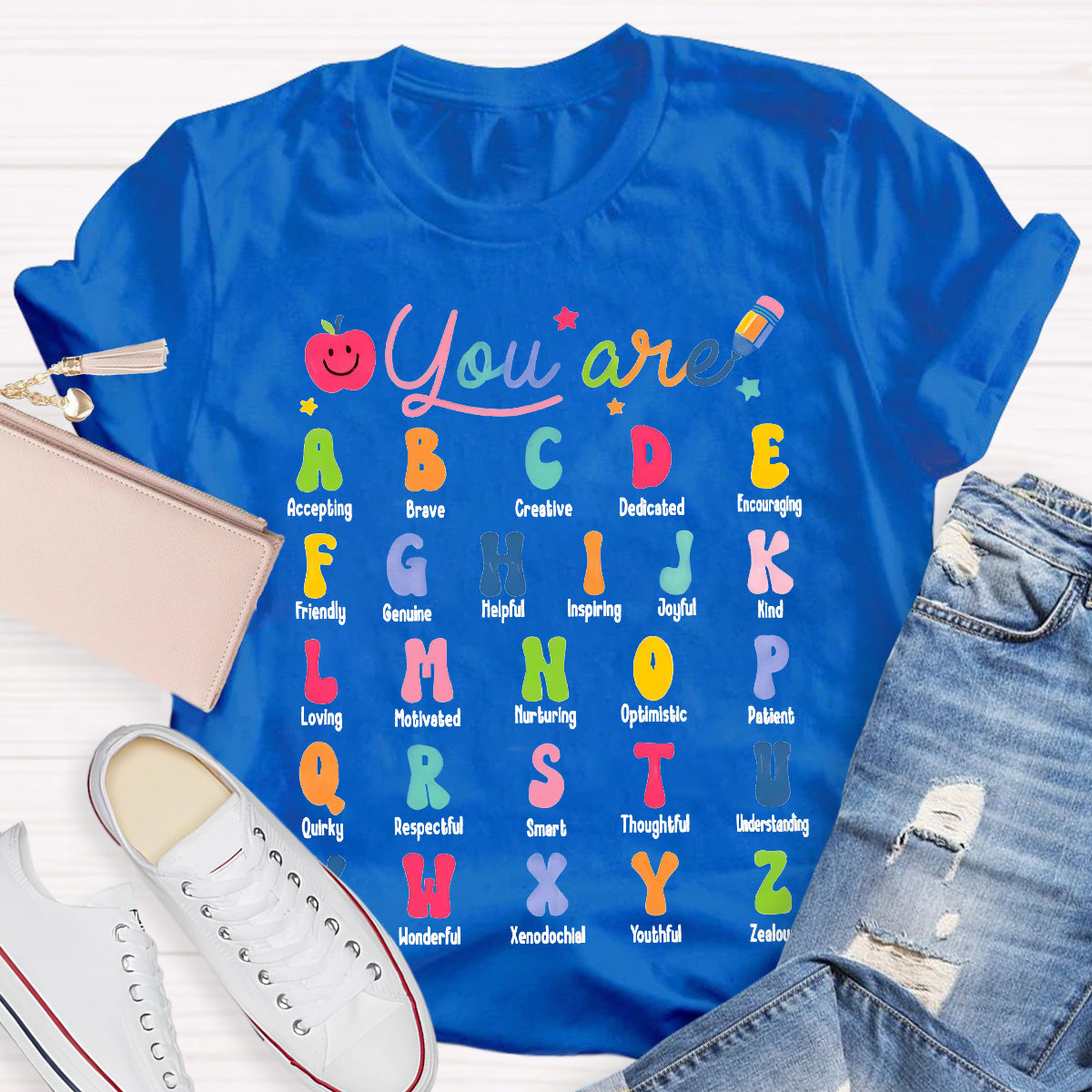 You Are Accepting Brave Teacher T-Shirt