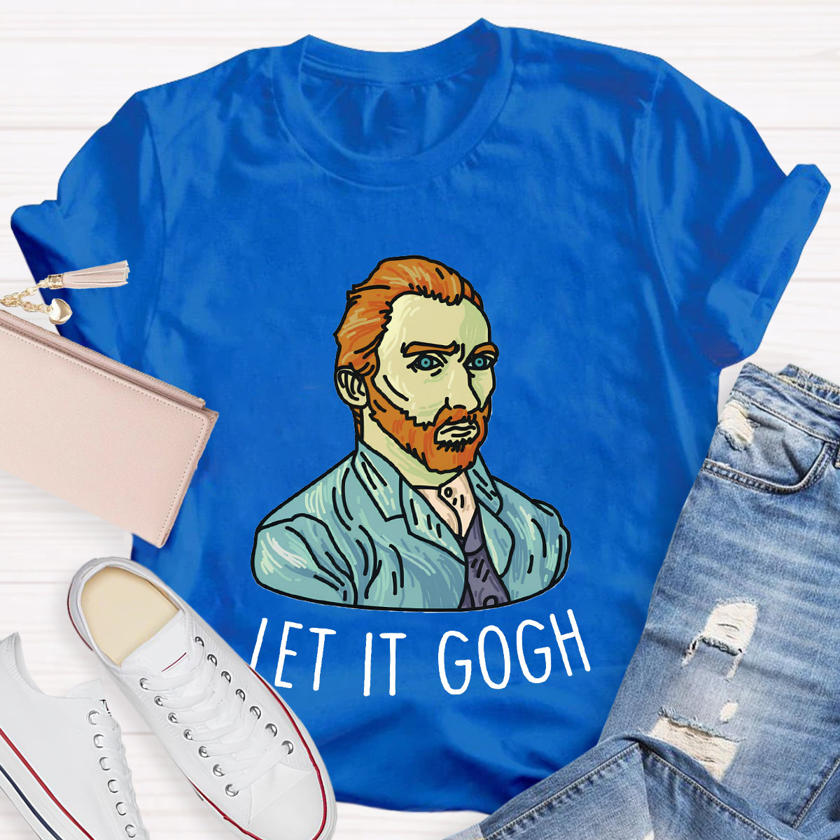 Let It Go Art Teacher T-Shirt
