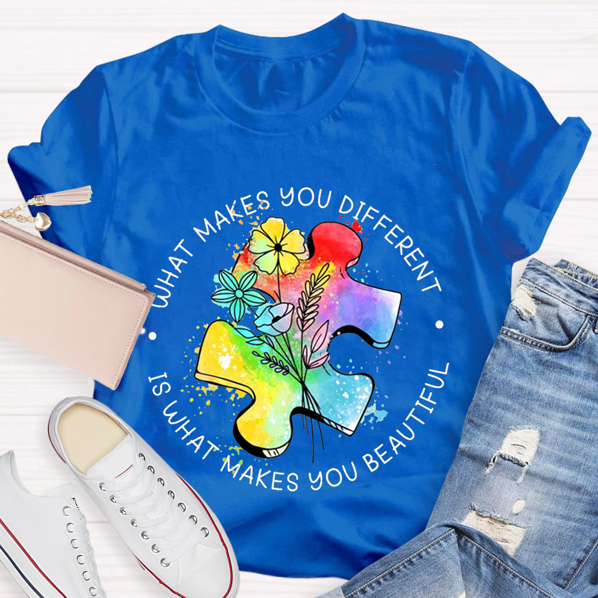 What Makes You Different Teacher T-Shirt
