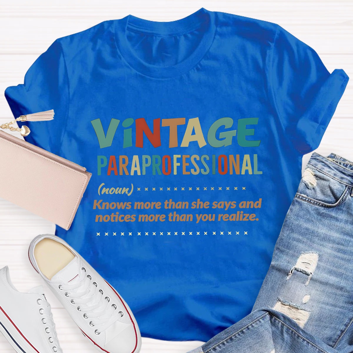 Vintage Professional Teacher T-Shirt