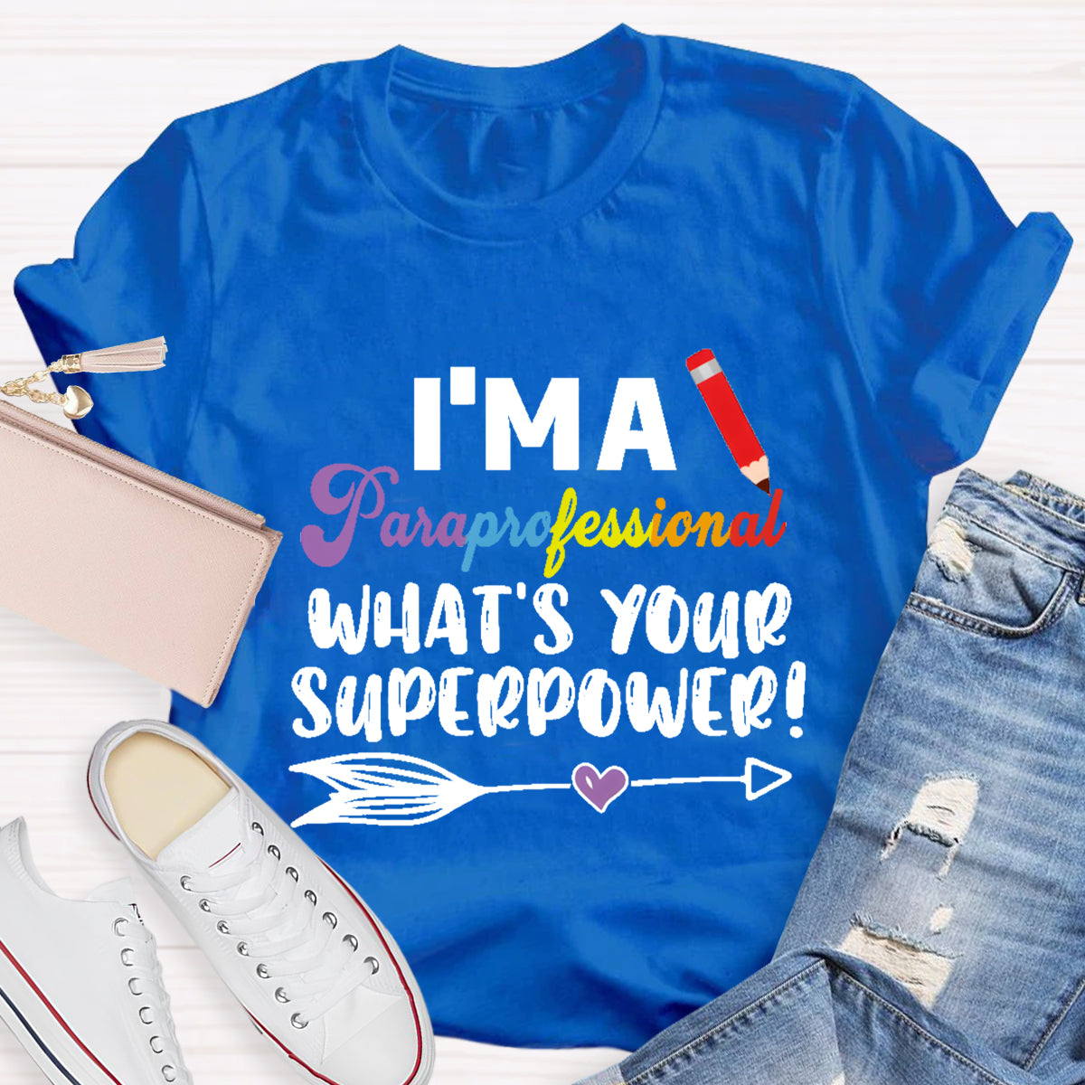 What's Your Superpower Teacher T-Shirt