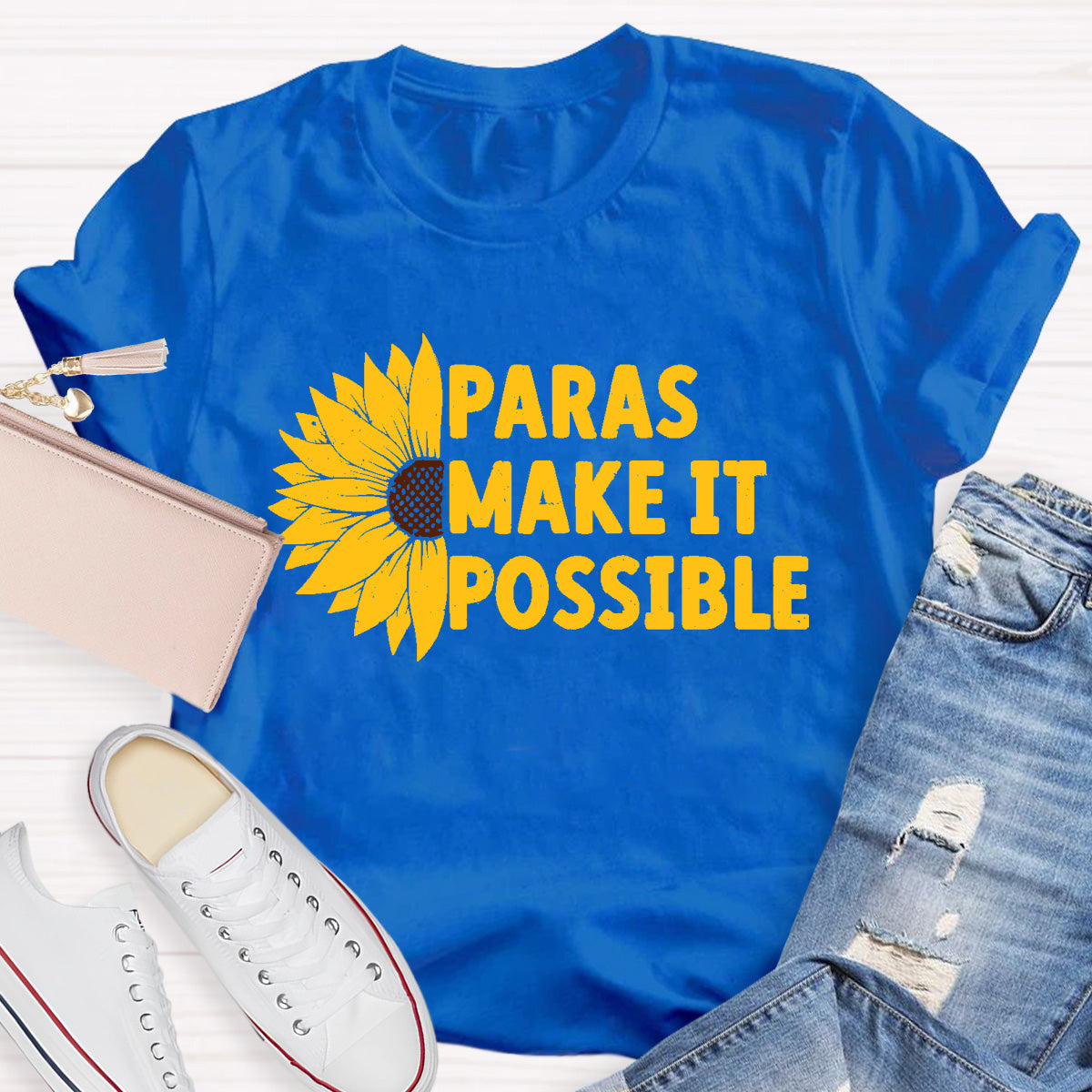 Paras Make It Possible Teacher T-Shirt