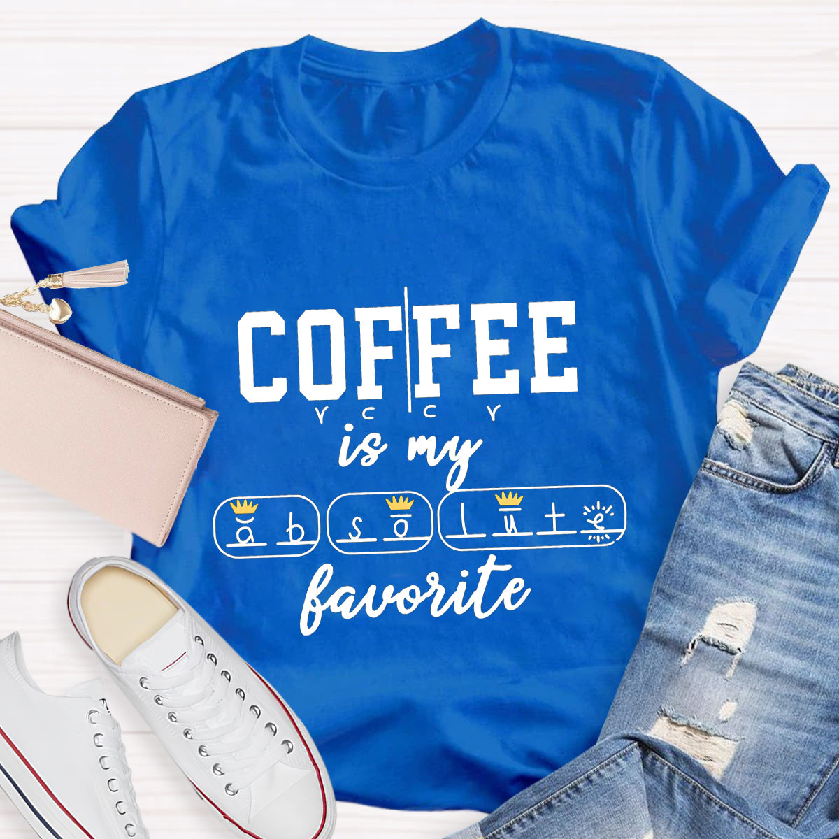Coffee Is My Favorite English Teacher T-Shirt