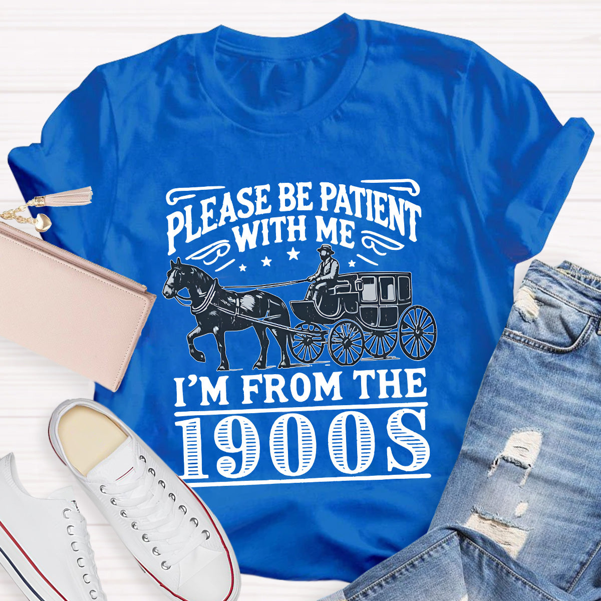 Please Be Patient With Me Teacher T-Shirt