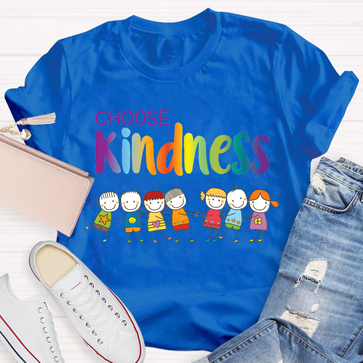 Choose Kindness Pretty Kids T-Shirt