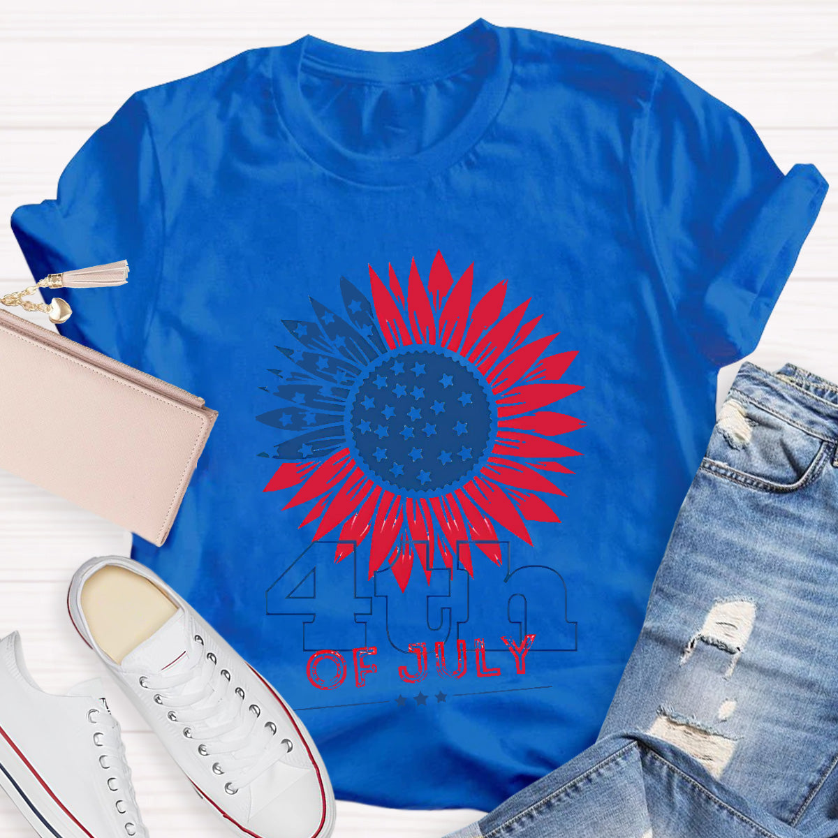 4Th Of July Teacher T-Shirt