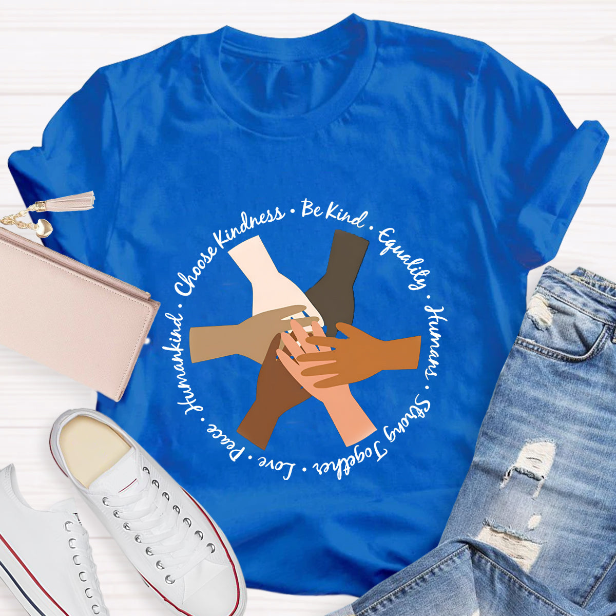 Be Kind Choose Kindness Teacher T-Shirt