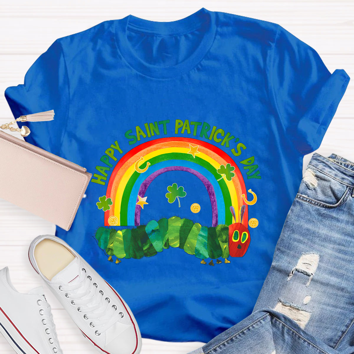 Happy St. Patrick's Day Caterpillar T-Shirt