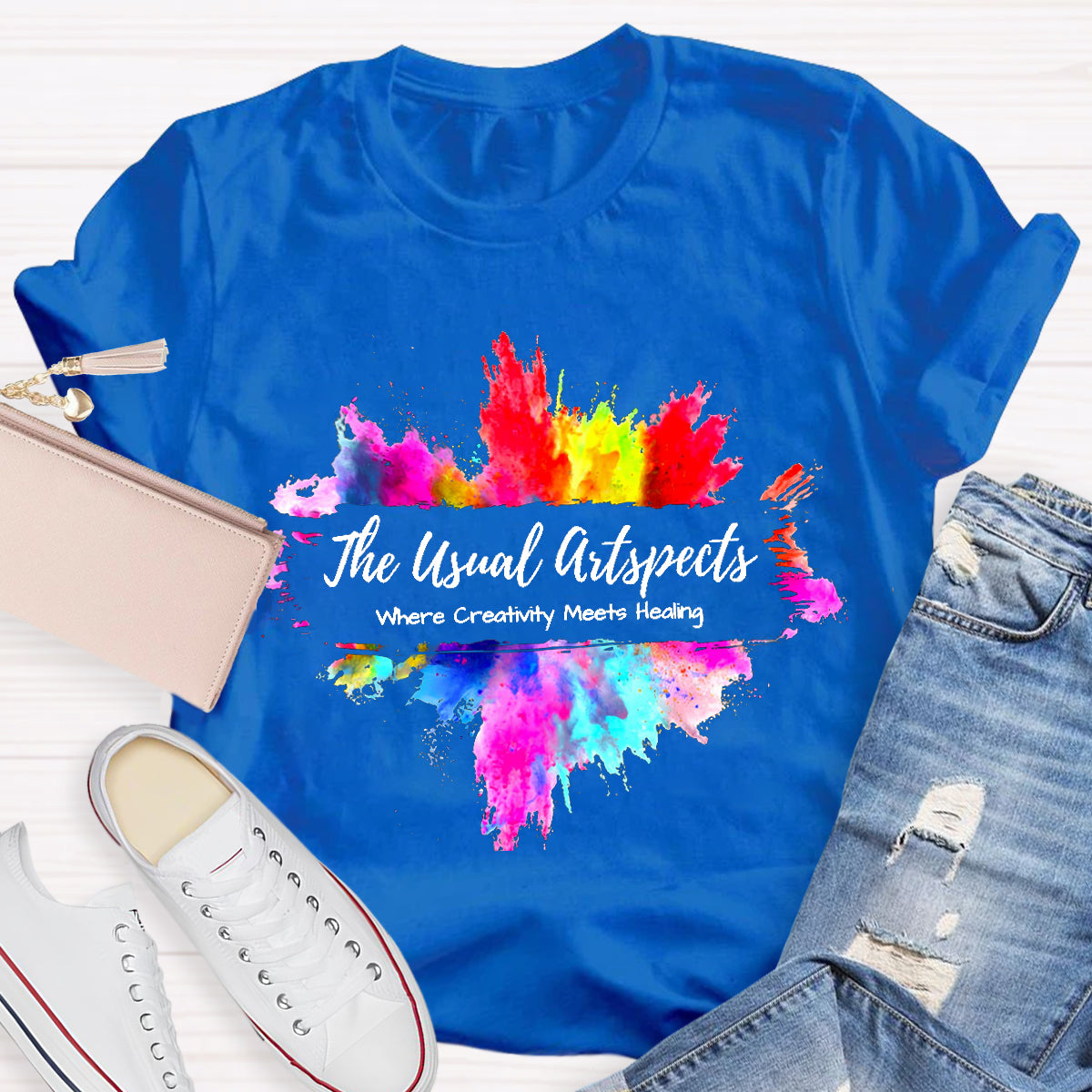 The Usual Artspects Where Creativity Meets Healing T-shirt