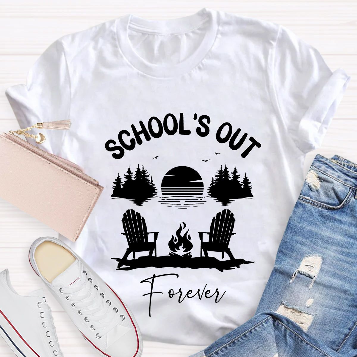 School‘s Out Forever Teacher T-Shirt