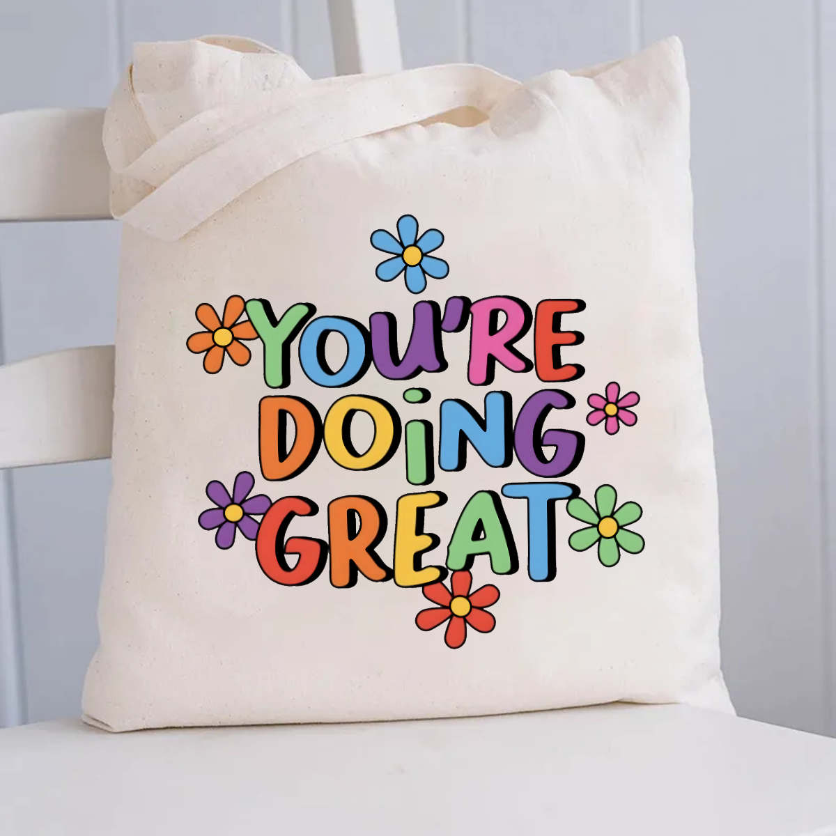 You Are Doing Great Canvas Tote Bag