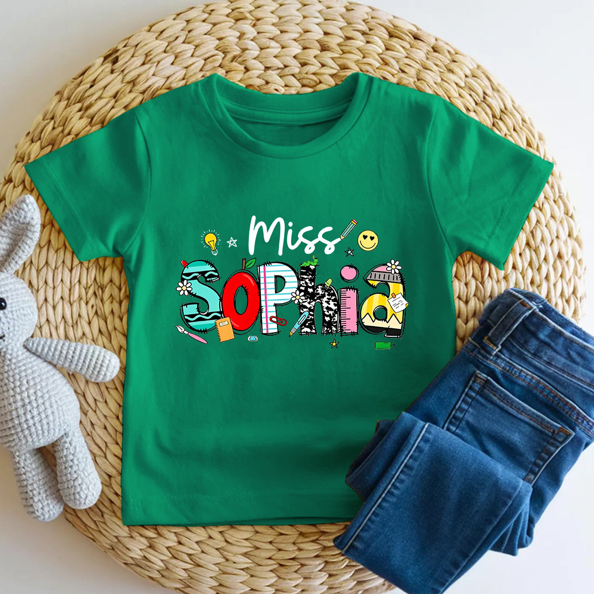 Personalized Name My Classroom My Happy Place Toddler T-shirts