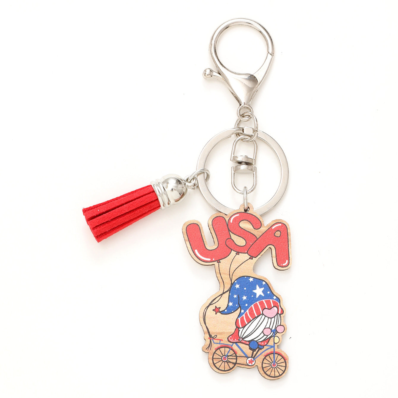 Pencil Independence Day Ice Cream Keychain