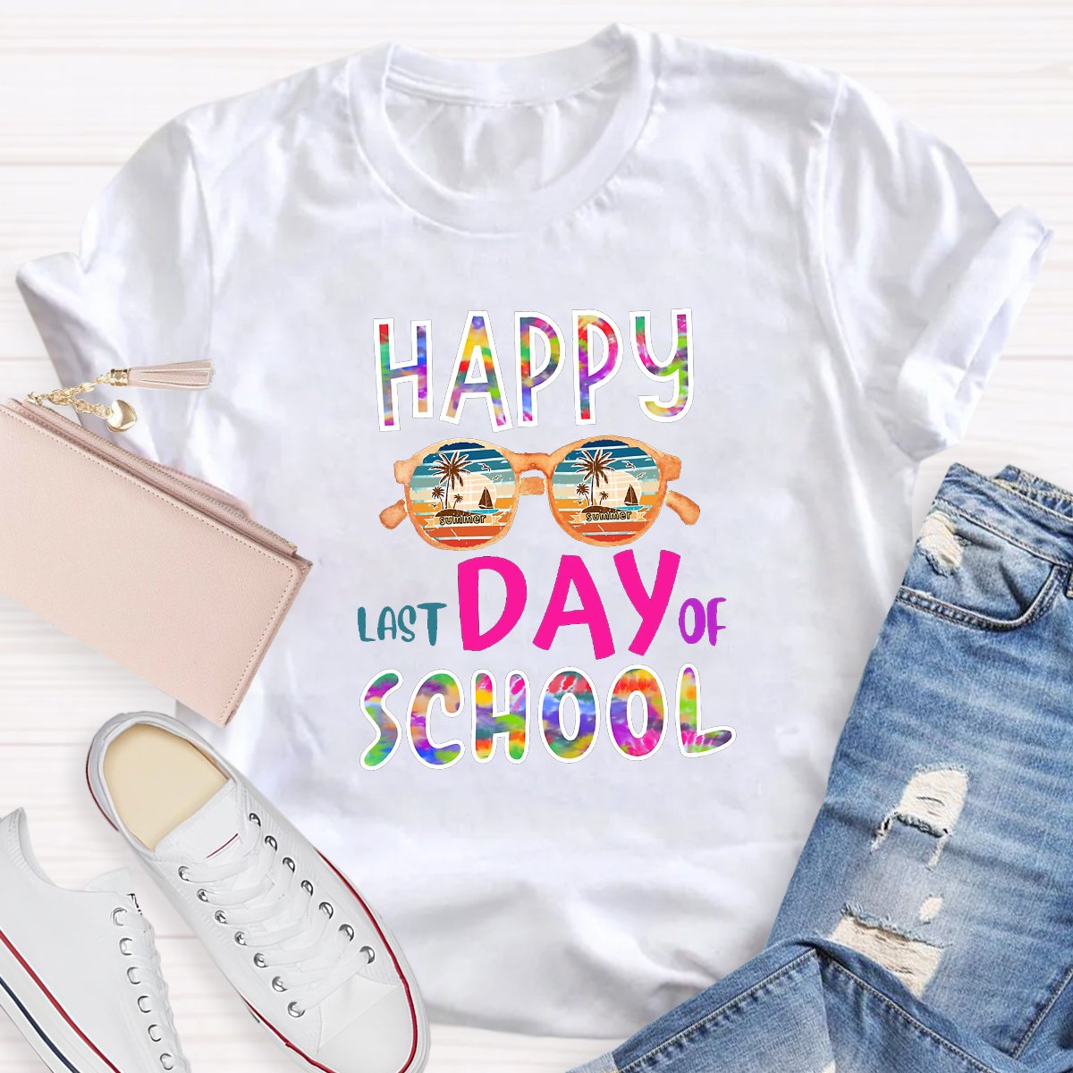 Happy Last Day Of School Teacher Shirt