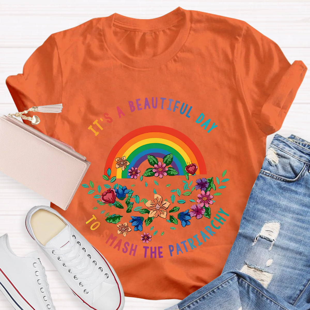It's A Beautiful Day To Smash The Patriarchy T-Shirt
