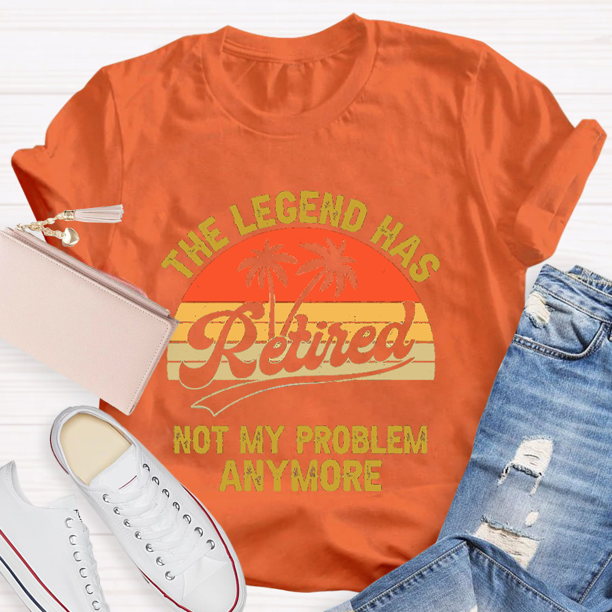 Not My Problem Anymore Retired Teacher T-Shirt