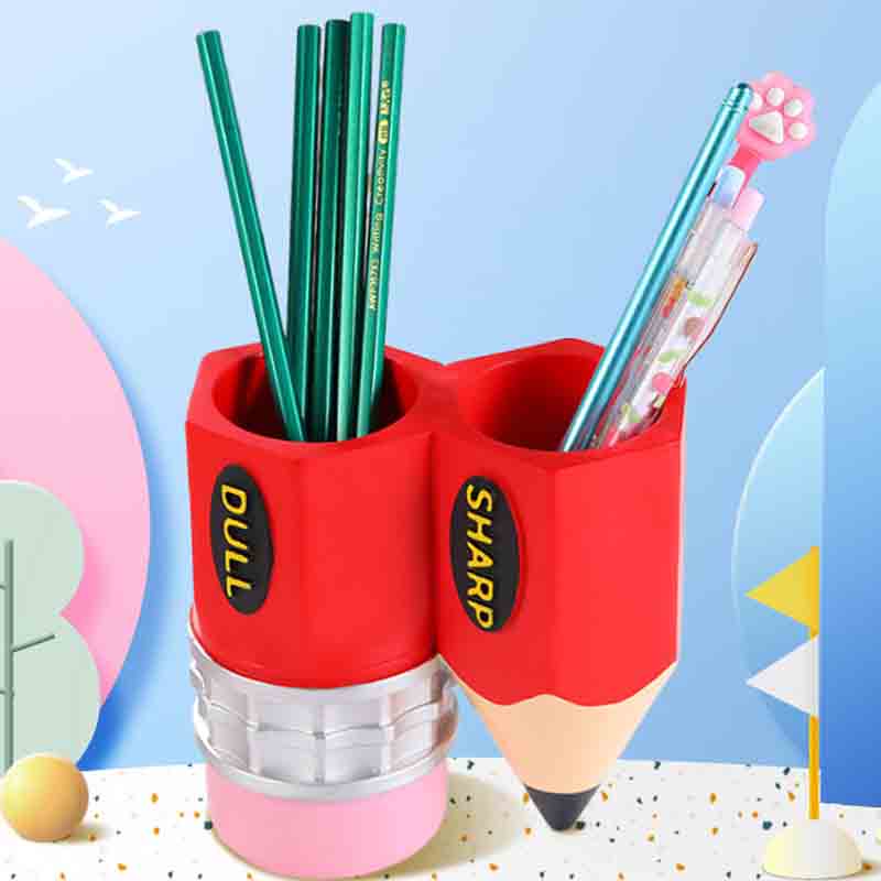 Creative Pencil Resin Pen Holder