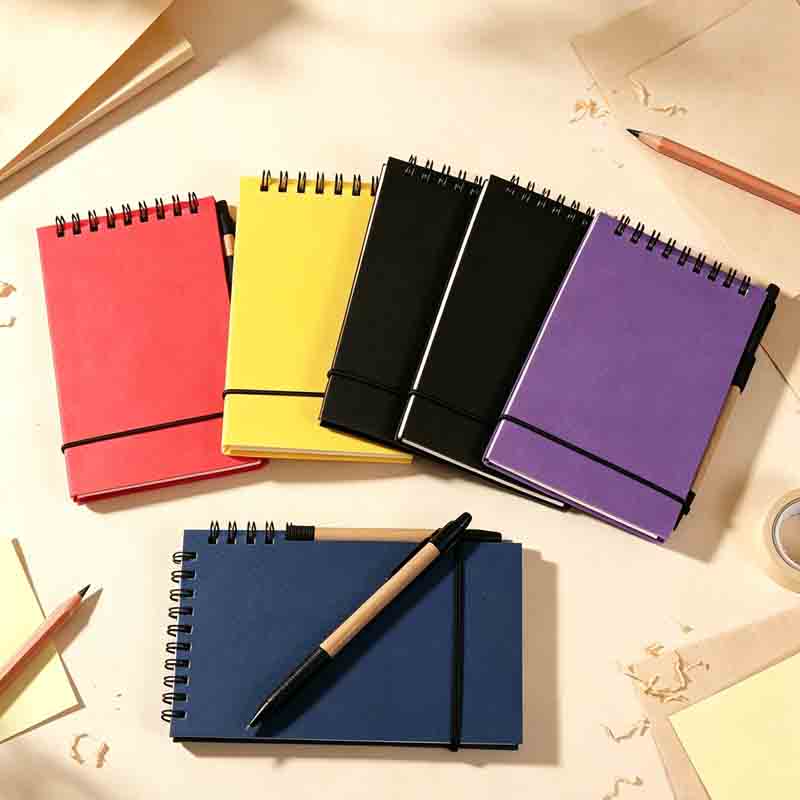 Eco-Friendly Pocket Notepad with Pen