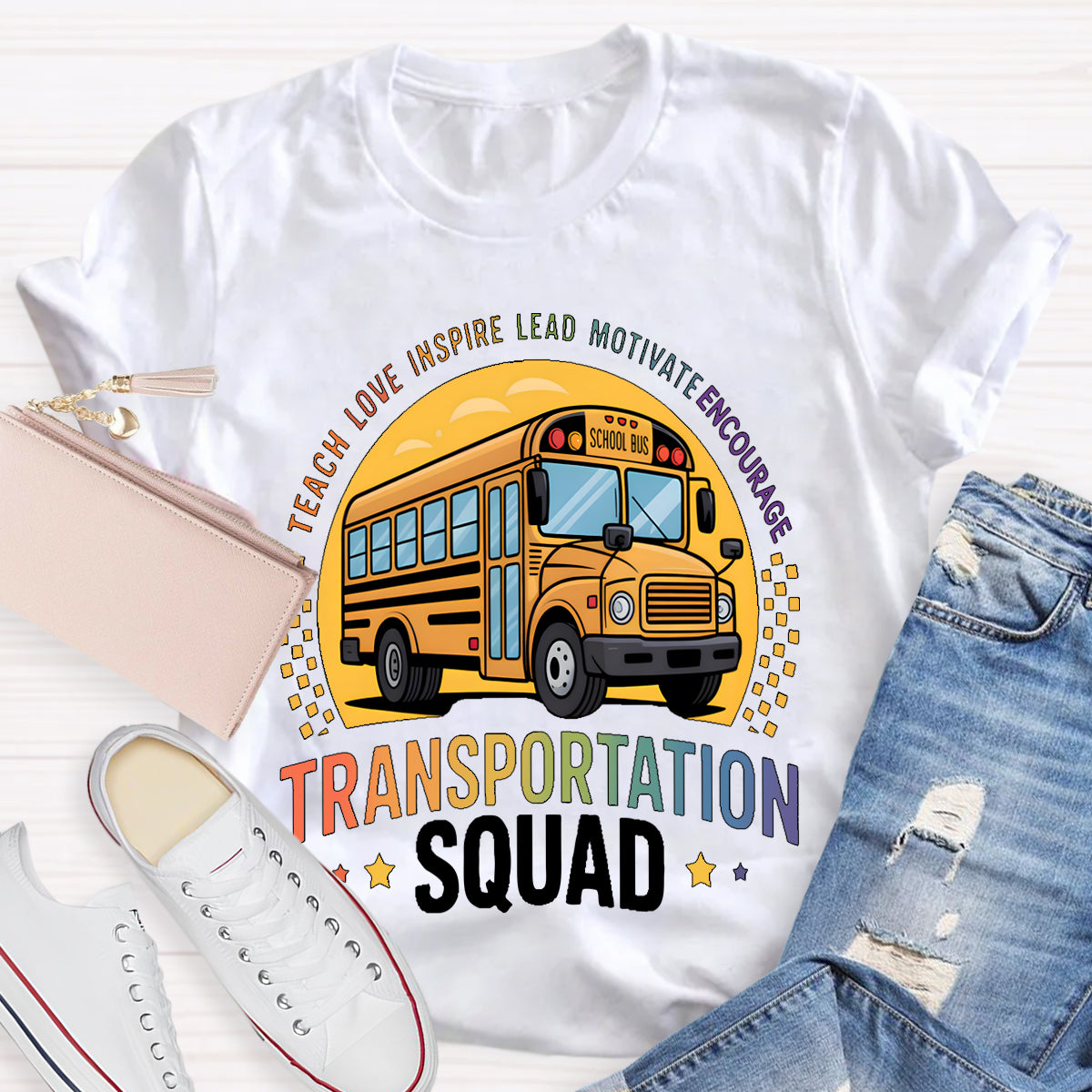 Transportation Squad Graphic  T-shirt