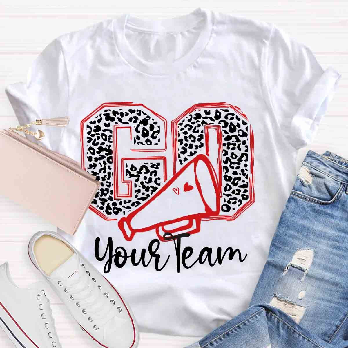 Personalized Team Name Go Go Go Teacher T-Shirt