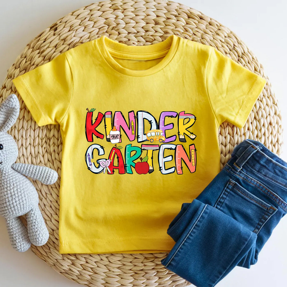 Personalized Grade Kindergarten Ready Toddler T-shirts