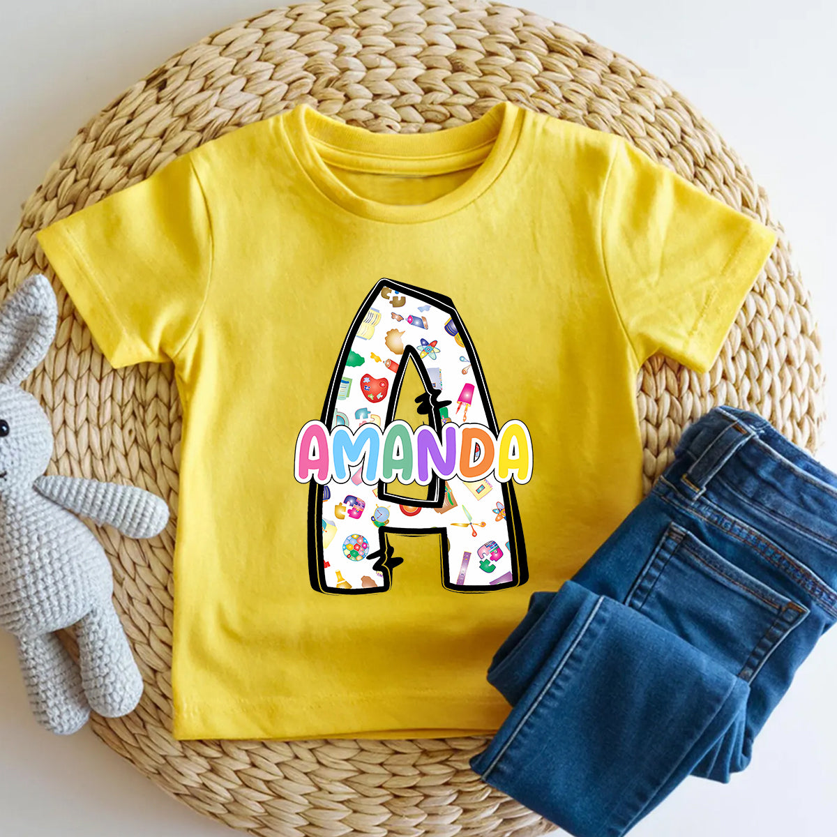 Personalized Name Little Learner Toddler T-shirts