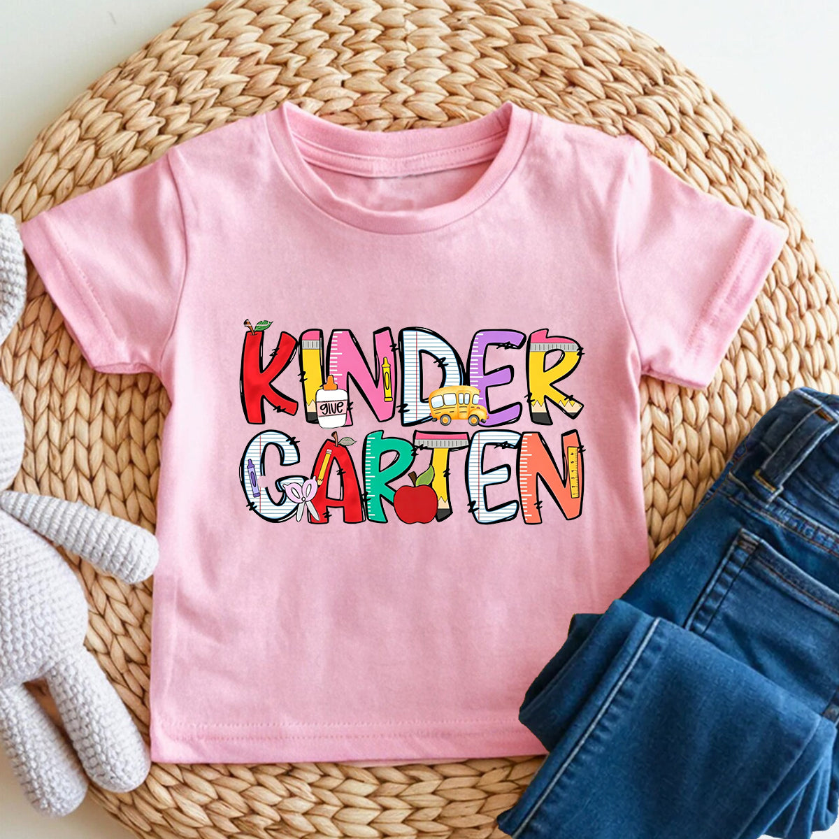 Personalized Grade Kindergarten Ready Toddler T-shirts