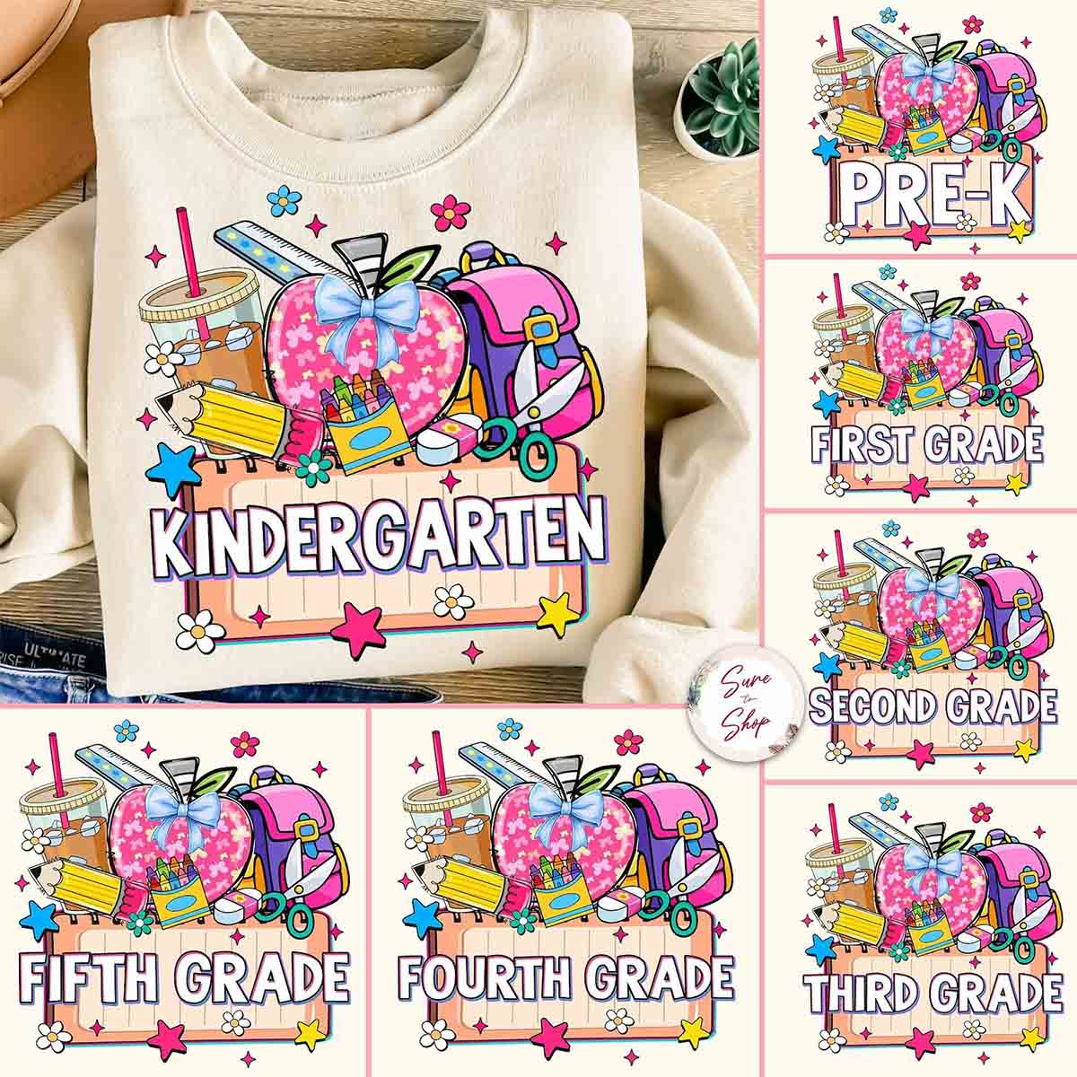 Personalized Grade Drink Coffee Pencil T-shirt