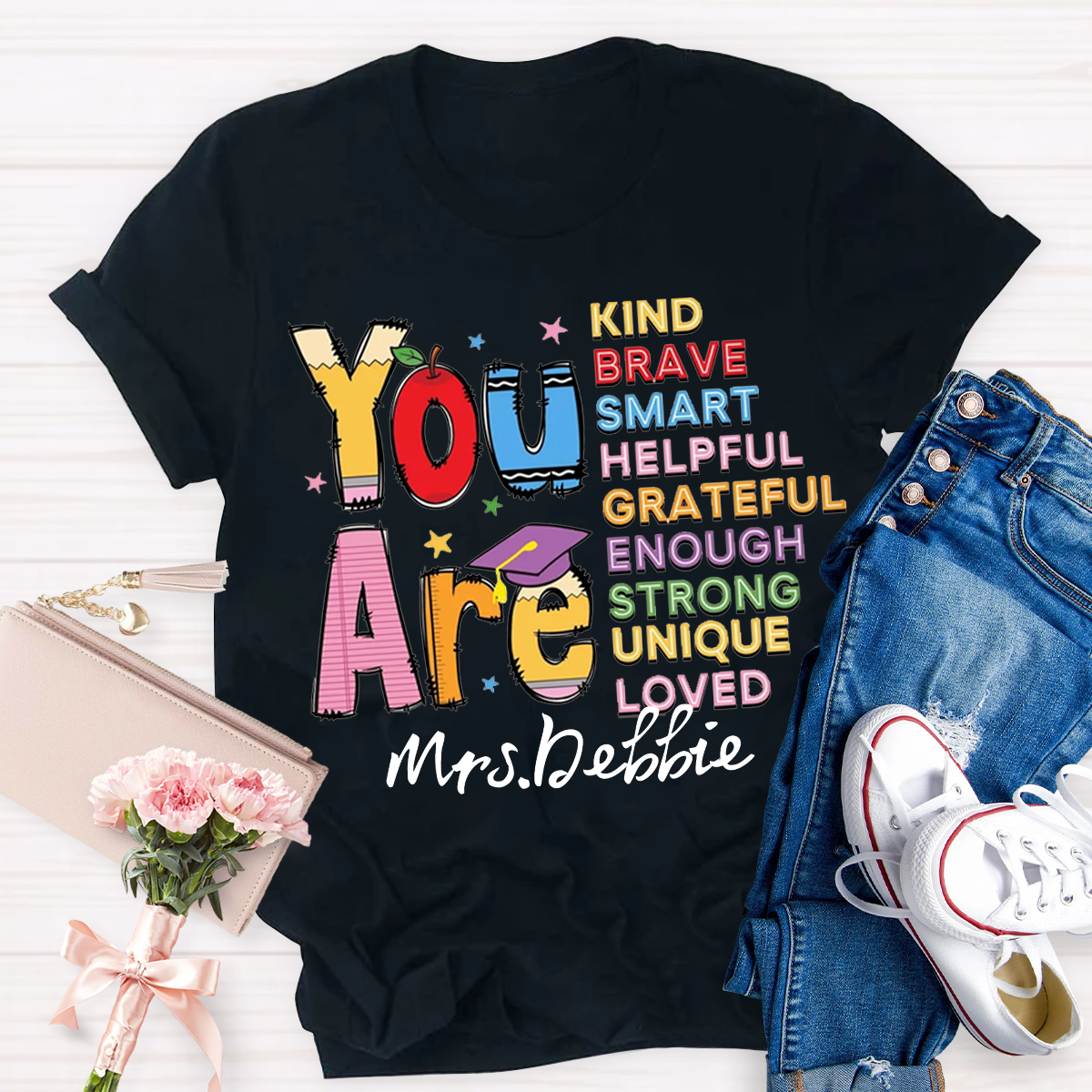 Personalized Name You Are  Brave Casual T-Shirt