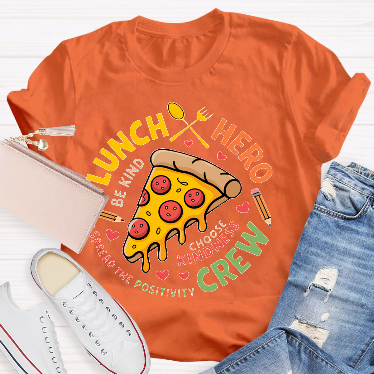Lunch Hero Crew T-shirt