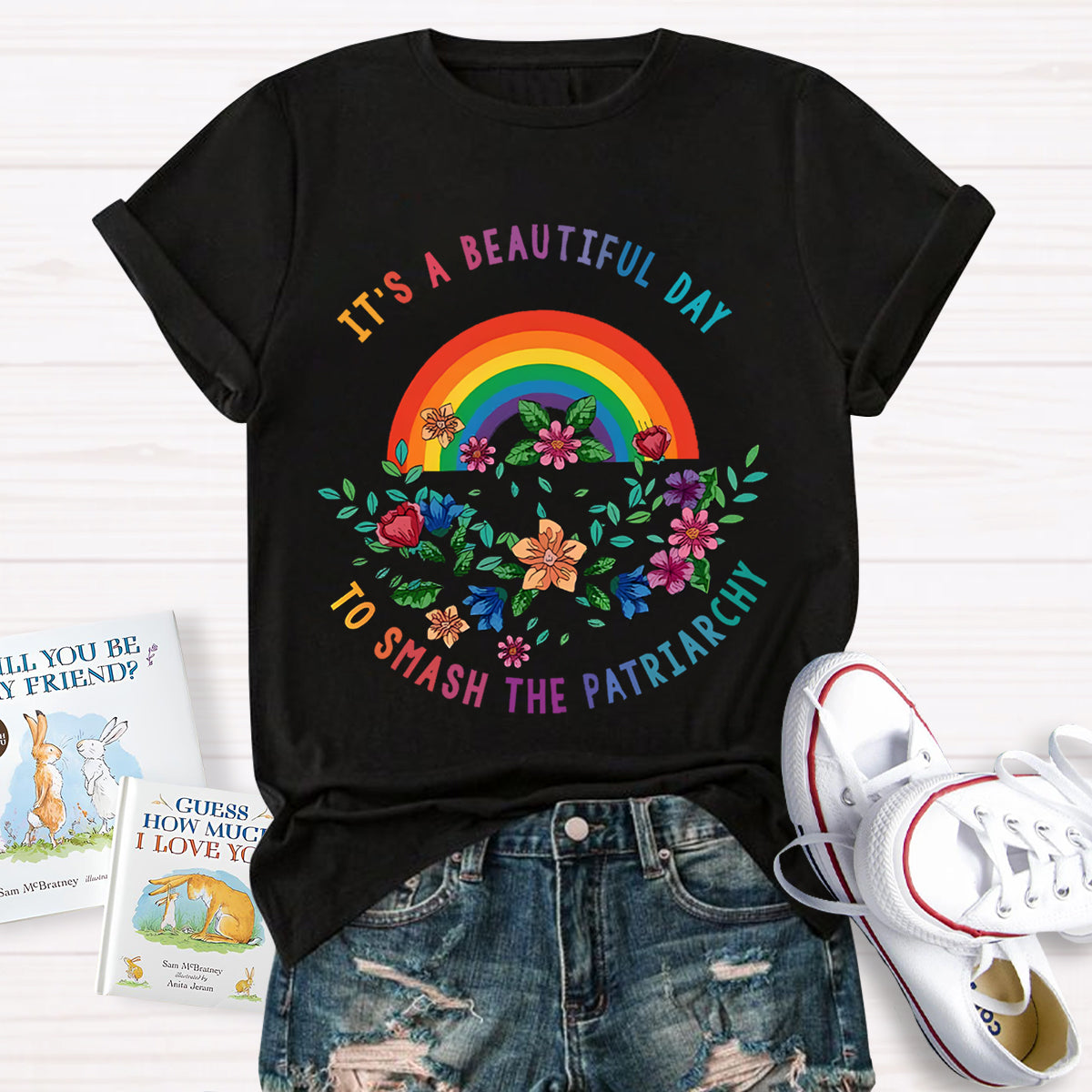 It's A Beautiful Day To Smash The Patriarchy T-Shirt
