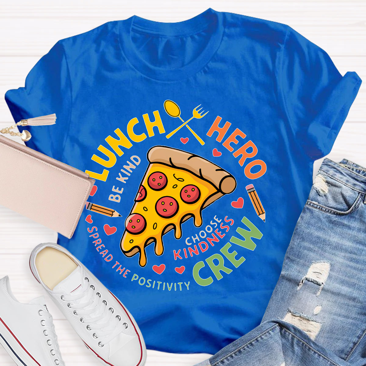 Lunch Hero Crew T-shirt