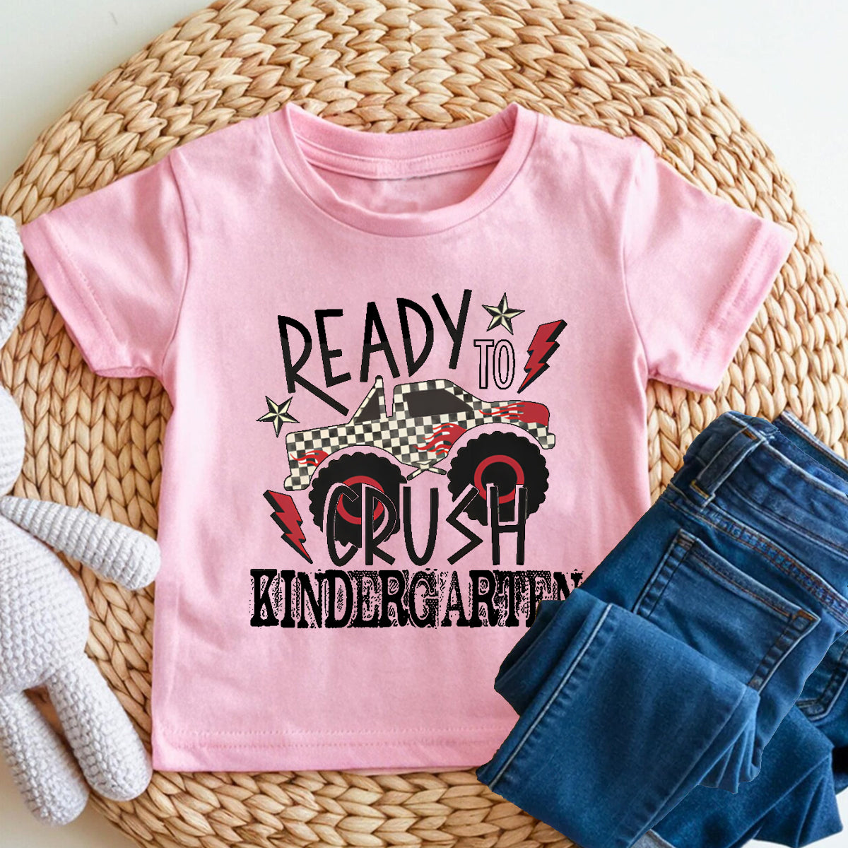 Personalized Grade Ready To Crush Kindergarten Toddler T-shirts