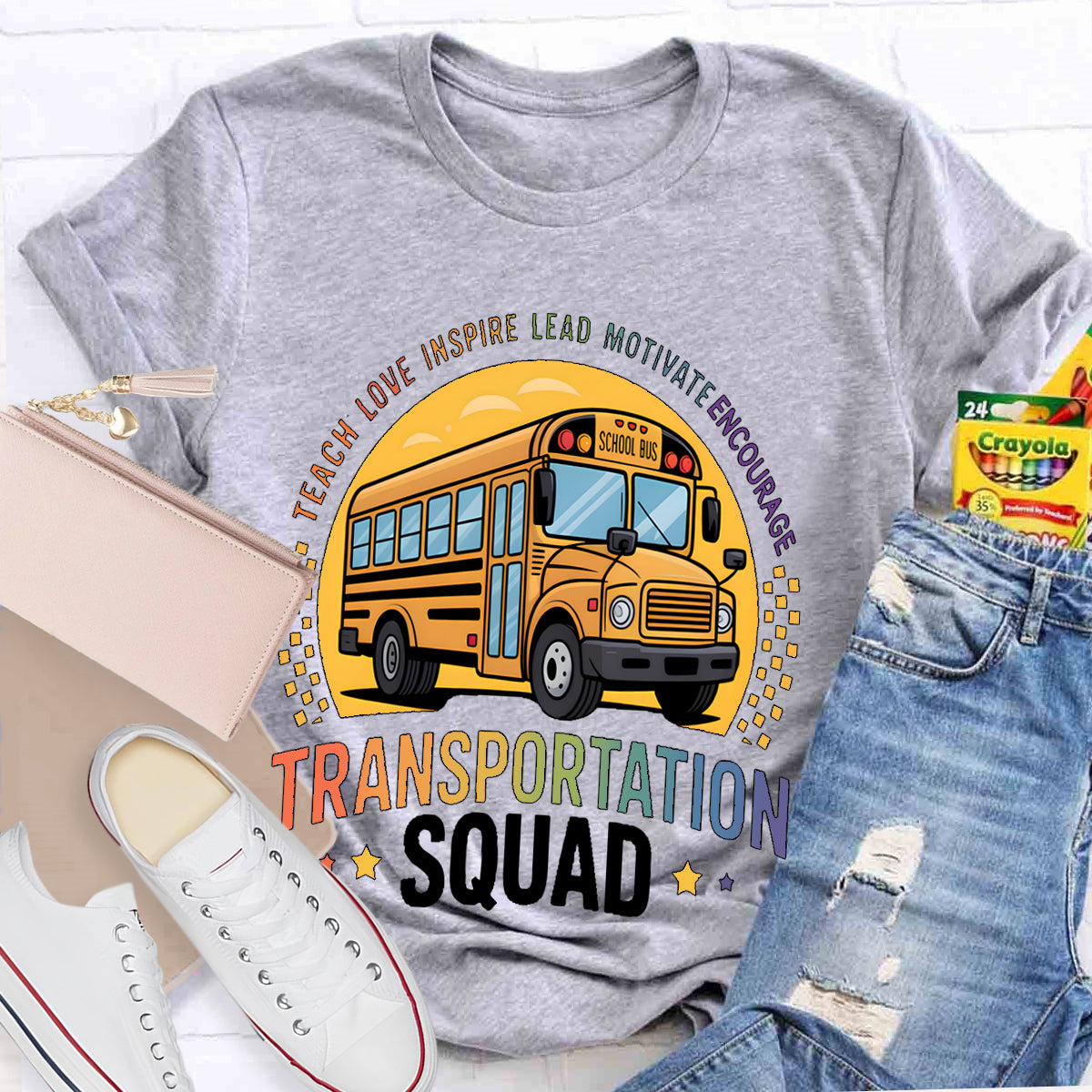 Transportation Squad Graphic  T-shirt