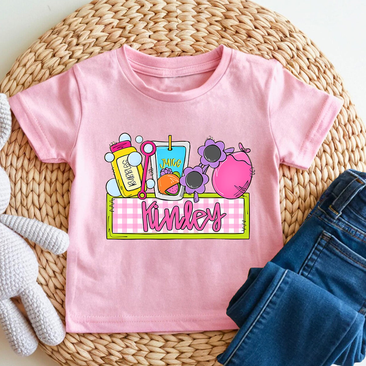 Personalized Name Play All Day Kindergarten Toddler T-shirts