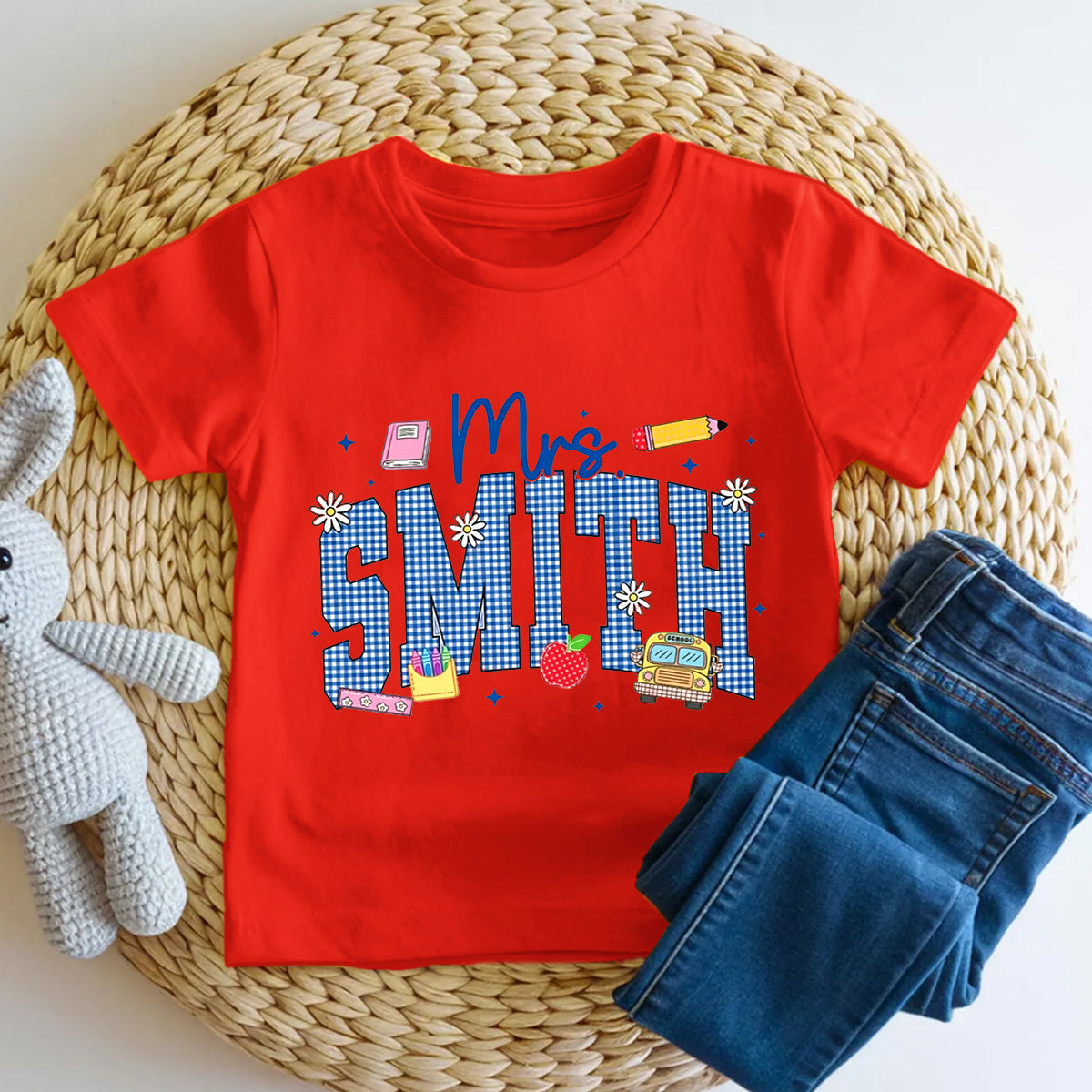 Personalized Name Proud Kindergarten Toddler T-shirts