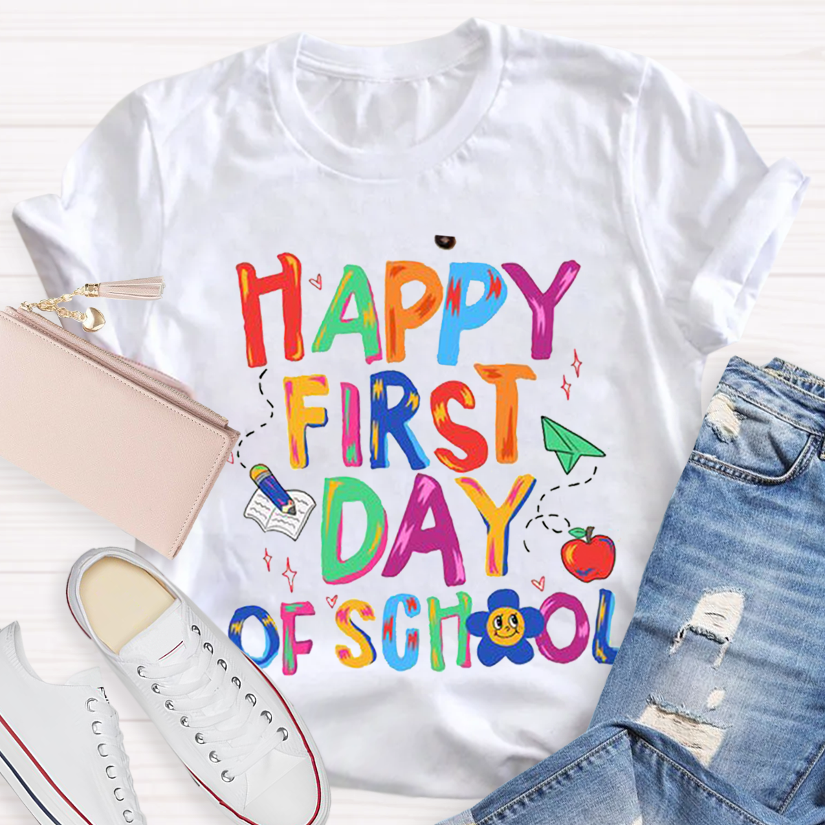 Happy First Day Of School T-Shirt