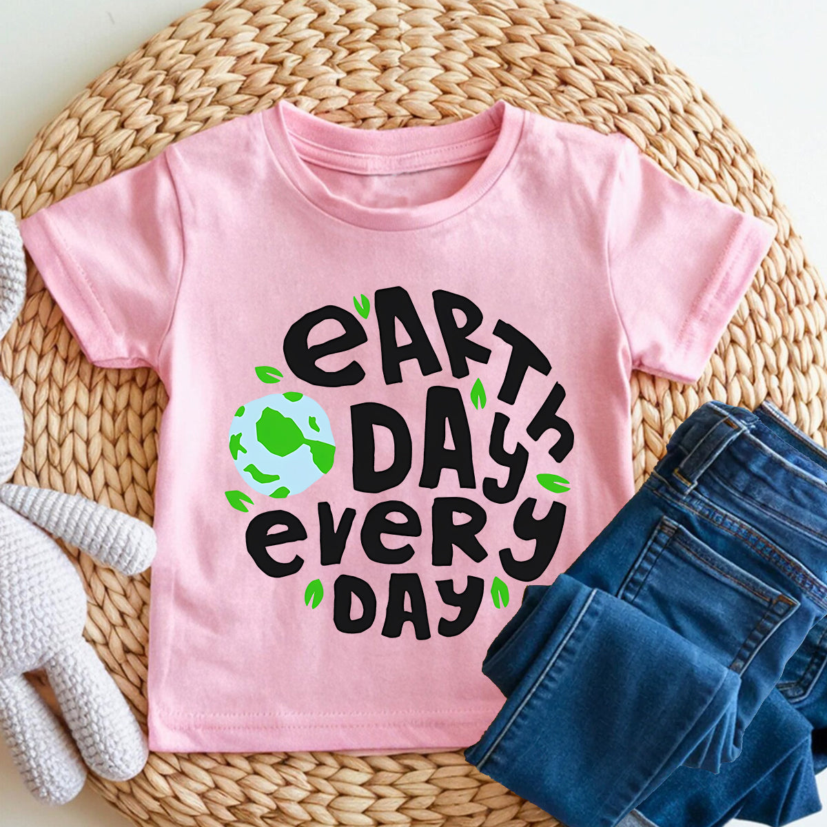 Earth Day Every Day Toddler T-shirts