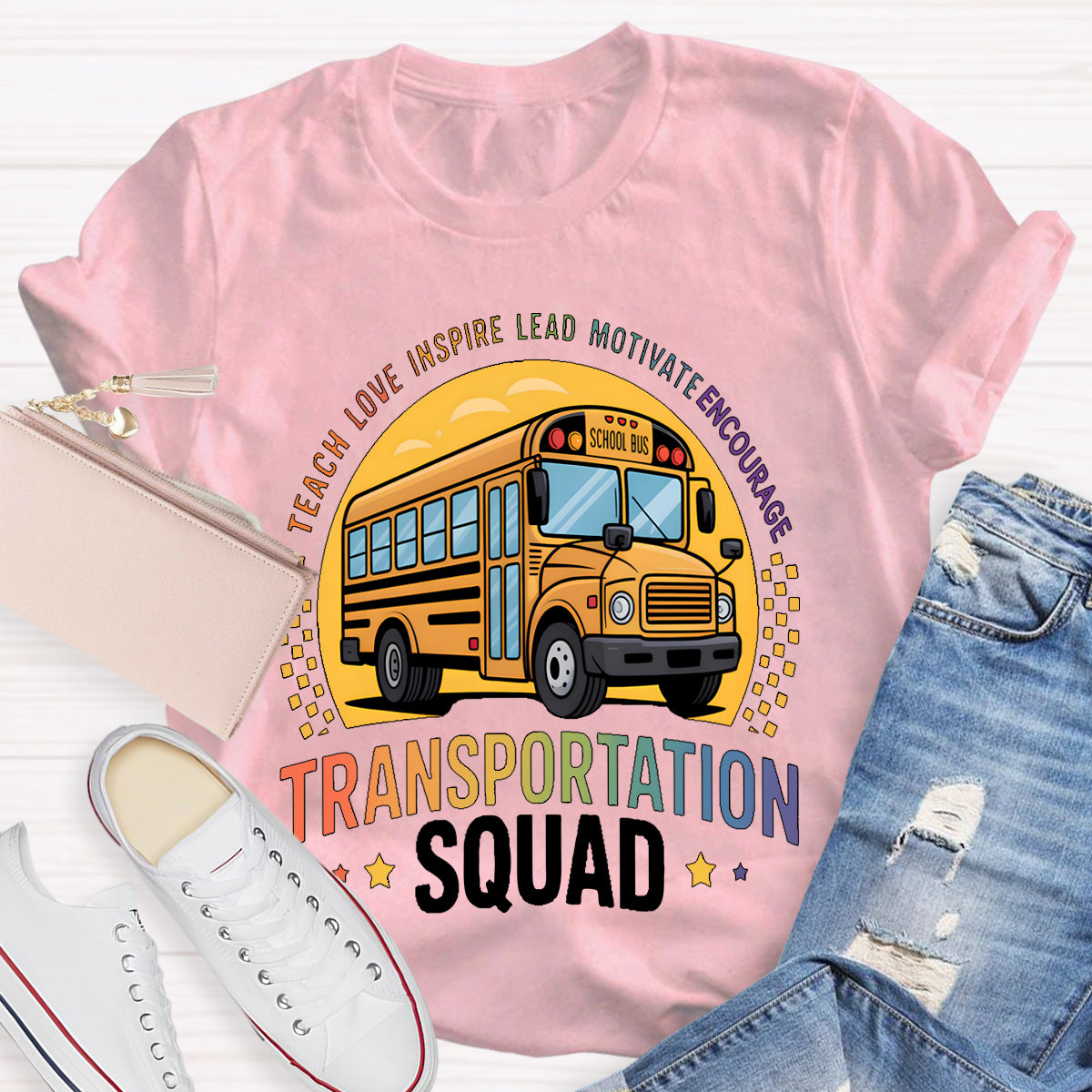 Transportation Squad Graphic  T-shirt