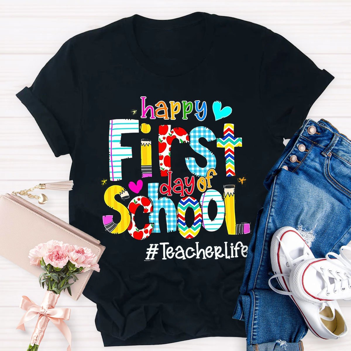 Happy First Day Of School T-Shirt