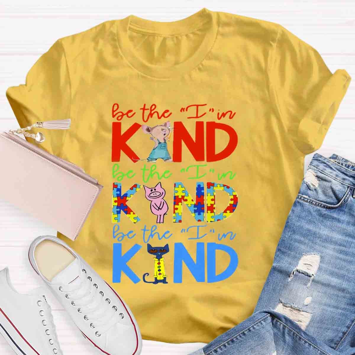Book Characters Be The I In Kind Choose Kindness T-Shirt