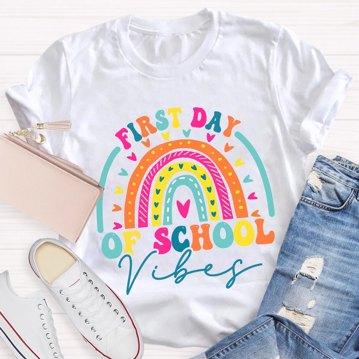 First Day Of School Teacher Shirt