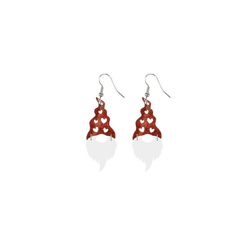 Devil Heart Bear Envelope Balloon Goblin Earrings