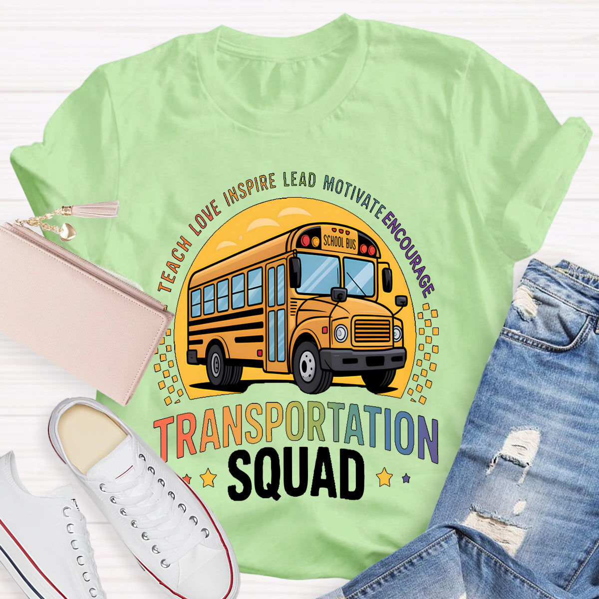 Transportation Squad Graphic  T-shirt